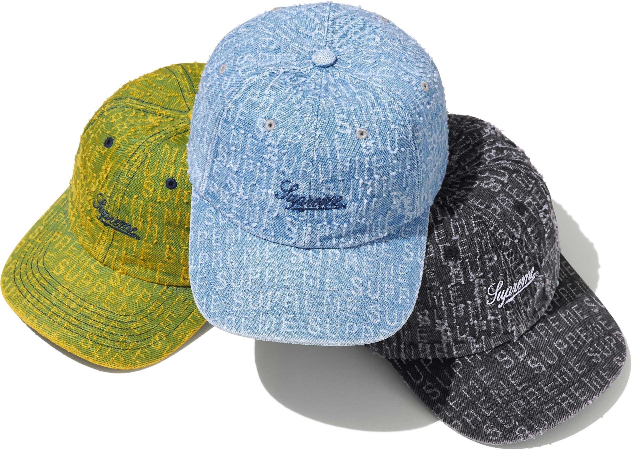 Needle Punch Denim 6-Panel